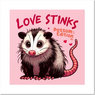 Love stinks, Possum edition Posters and Art